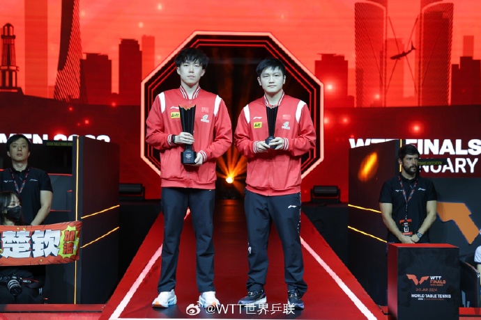 多哈总决赛王楚钦4-0击败樊振东夺冠，王楚钦：